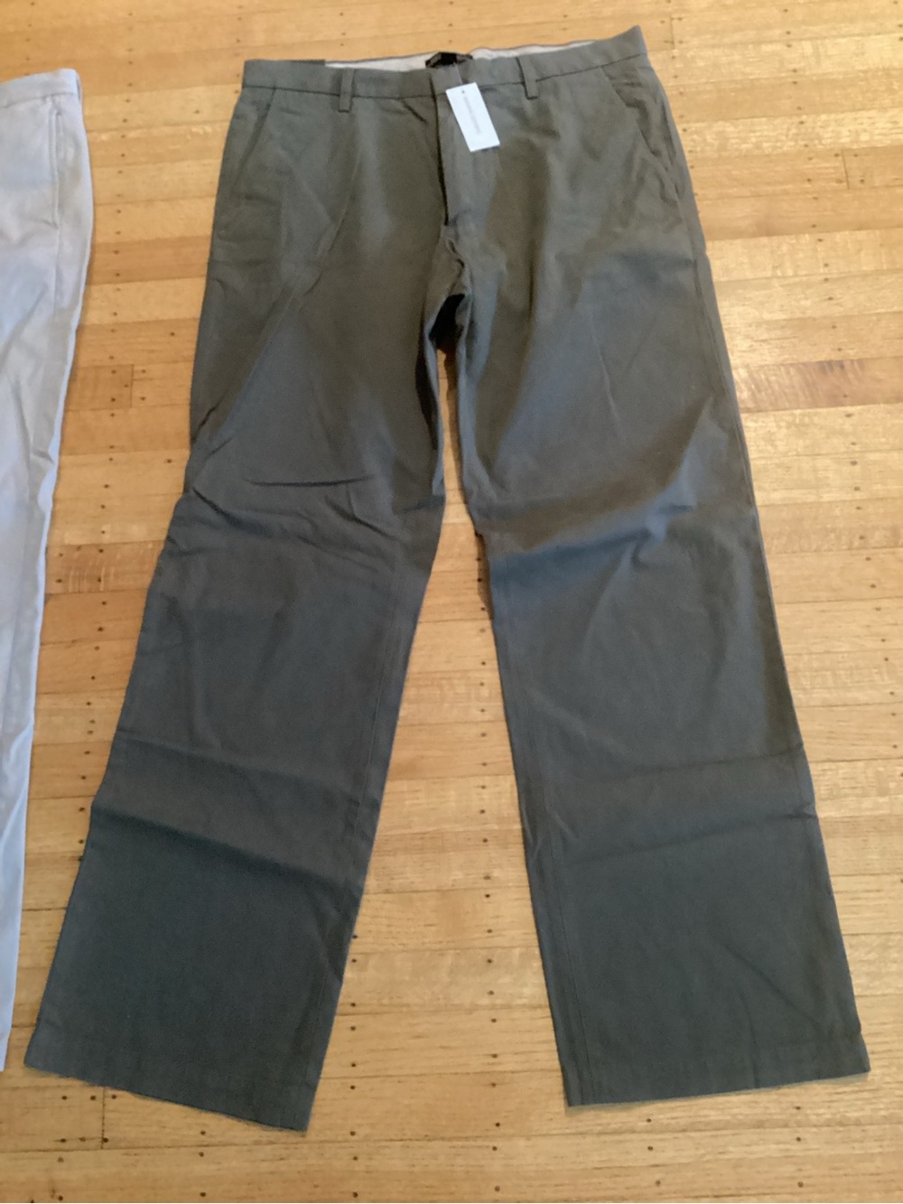 Men's Classic Straight Fit Brown Pants